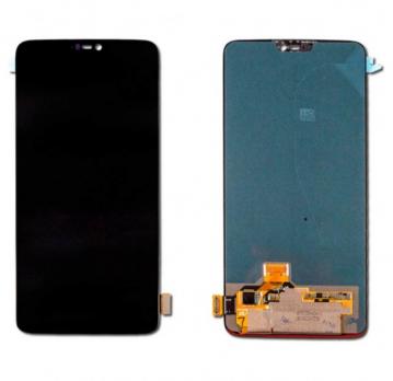 Original Écran Complet Vitre Tactile LCD OLED OnePlus 6 /1+6 / A6000 / A6003 Noir
